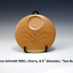 Glenn Schmidt 9901, Cherry, 8.5” diameter, “Sun Burst”
