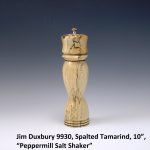Jim Duxbury 9930, Spalted Tamarind, 10”, “PeppermillSalt Shaker”