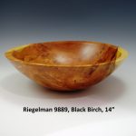 Riegelman 9889, Black Birch, 14”