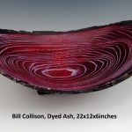 Bill Collison, Dyed Ash, 22x12x6inches